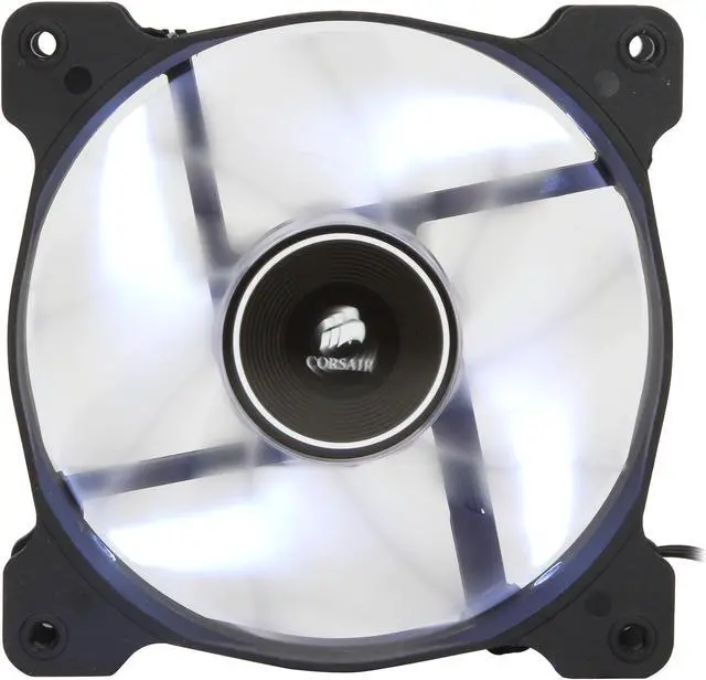 Main image of Corsair Air Series AF120 LED 120mm Quiet Edition High Airflow Fan Single Pack - White (CO-9050015-WLED)