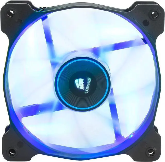 Main image of Corsair Air Series AF120 LED 120mm Quiet Edition High Airflow Fan Single Pack - Blue (CO-9050015-BLED)