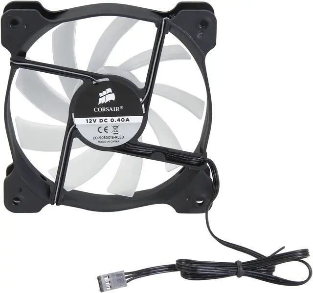 Alt view image 5 of 5 - Corsair Air Series AF120 LED 120mm Quiet Edition High Airflow Fan Twin Pack - Red (CO-9050016-RLED)