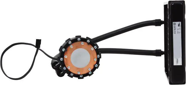 Alt view image 4 of 6 - Corsair Certified Hydro Series H90 High Performance Water/Liquid CPU Cooler