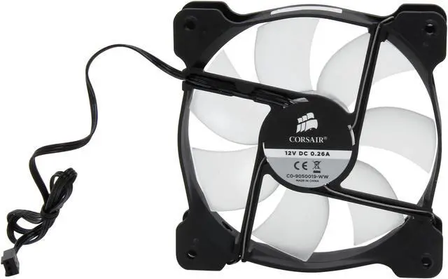 Alt view image 4 of 5 - Corsair Air Series SP120 120mm Red LED High Static Pressure Fan Cooling - single pack (CO-9050019-WW)
