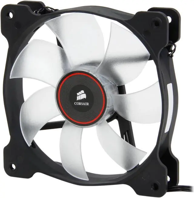 Alt view image 2 of 5 - Corsair CO-9050029-WW Air Series SP120 120mm Red LED High Static Pressure Case Fan - Twin Pack