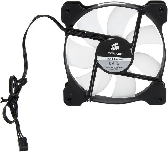 Alt view image 4 of 5 - Corsair CO-9050029-WW Air Series SP120 120mm Red LED High Static Pressure Case Fan - Twin Pack
