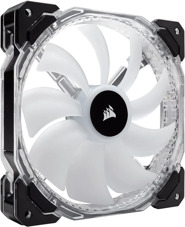Alt view image 3 of 6 - Corsair HD140 RGB LED High Performance 140mm PWM Fan (CO-9050068-WW)