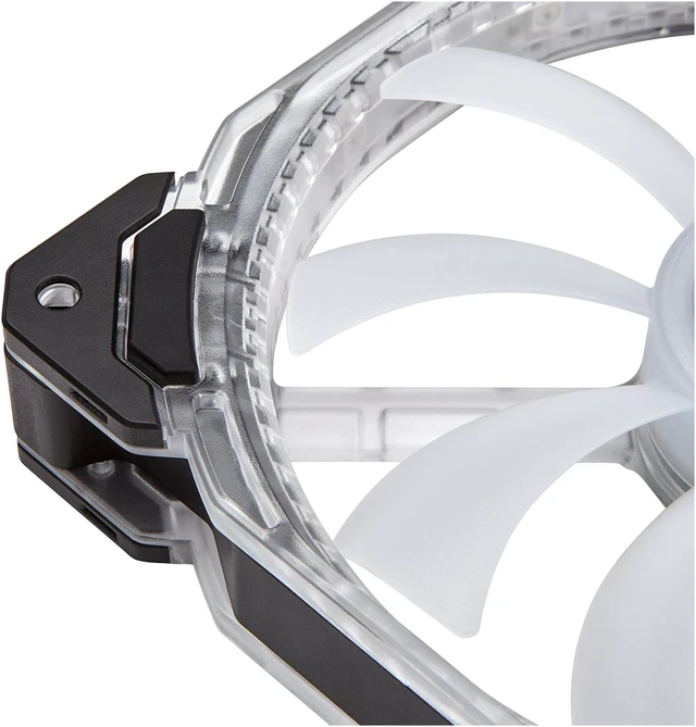 Alt view image 5 of 6 - Corsair HD140 RGB LED High Performance 140mm PWM Fan (CO-9050068-WW)