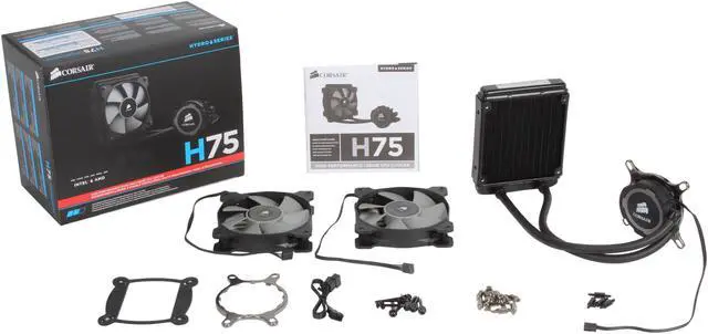 Alt view image 5 of 5 - Corsair Certified CW-9060015-WW Hydro Series H75  Water Cooler