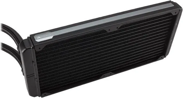 Alt view image 14 of 18 - Corsair Hydro Series H100i V2 Extreme Performance Water / Liquid CPU Cooler. 240mm (CW-9060025-WW)