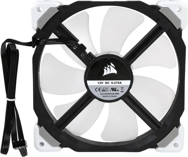 Alt view image 4 of 8 - Corsair ML140 PRO LED CO-9050046-WW 140mm Premium Magnetic Levitation PWM Fan WHITE