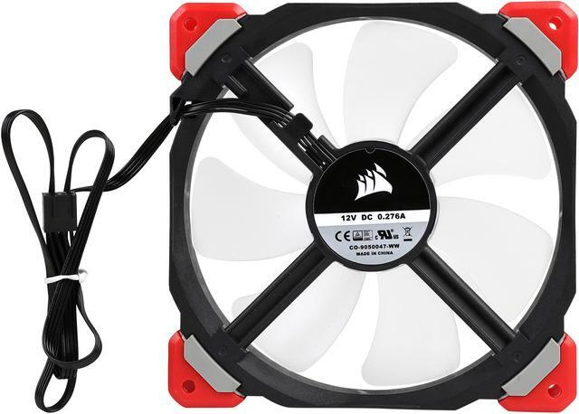Alt view image 5 of 5 - Corsair ML140 PRO LED CO-9050047-WW 140mm Premium Magnetic Levitation PWM Fan RED