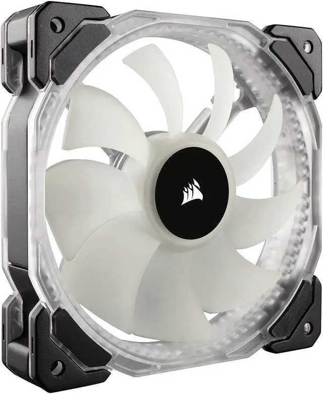Alt view image 3 of 5 - Corsair HD Series, HD120 RGB LED, 120mm High Performance Individually Addressable RGB LED PWM Case Fan (CO-9050065-WW)