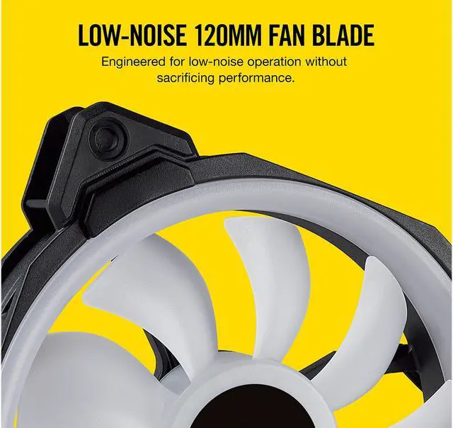 Alt view image 6 of 12 - Corsair LL Series CO-9050071-WW LL120 RGB, 120mm Dual Light Loop RGB LED PWM Fan, Single Pack