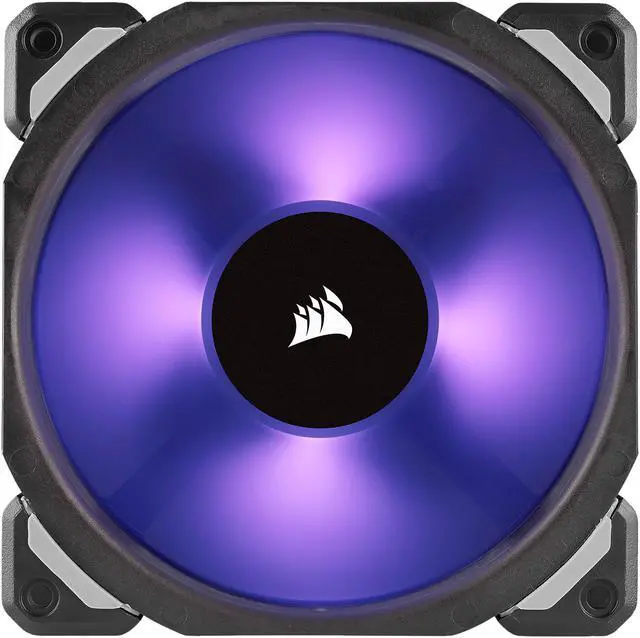 Alt view image 11 of 20 - CORSAIR ML120 PRO RGB, 120mm Premium Magnetic Levitation RGB LED PWM Fan, CO-9050076-WW. 3-Pack with Lighting Node PRO.