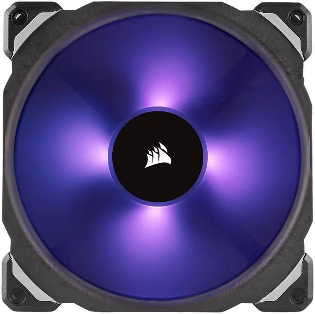 Alt view image 8 of 20 - CORSAIR ML140 PRO RGB, 140mm Premium Magnetic Levitation RGB LED PWM Fan, CO-9050077-WW. Single Pack.