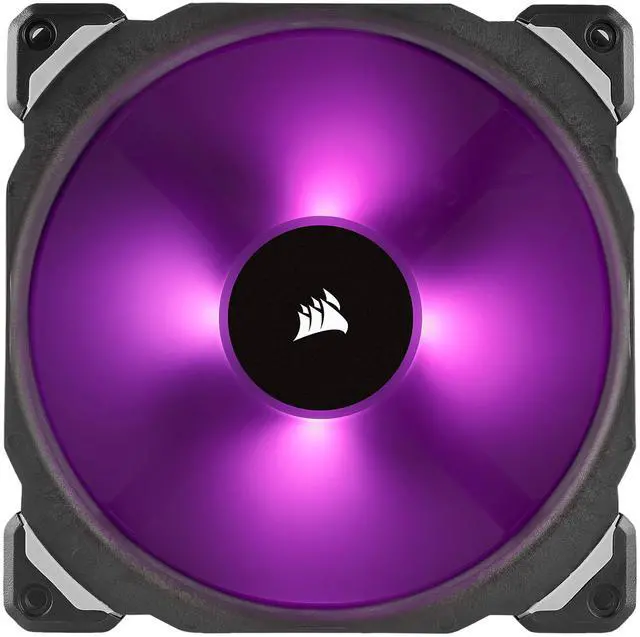 Alt view image 9 of 20 - CORSAIR ML140 PRO RGB, 140mm Premium Magnetic Levitation RGB LED PWM Fan, CO-9050077-WW. Single Pack.