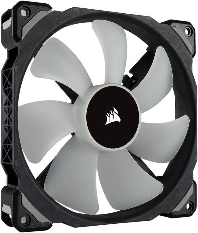 Alt view image 13 of 20 - CORSAIR ML140 PRO RGB, 140mm Premium Magnetic Levitation RGB LED PWM Fan, CO-9050078-WW. 2-Pack with Lighting Node PRO.