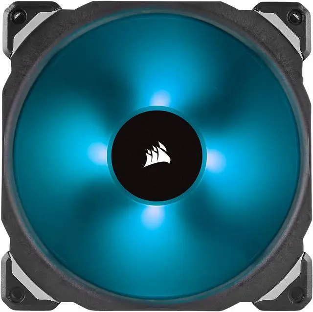 Alt view image 8 of 20 - CORSAIR ML140 PRO RGB, 140mm Premium Magnetic Levitation RGB LED PWM Fan, CO-9050078-WW. 2-Pack with Lighting Node PRO.
