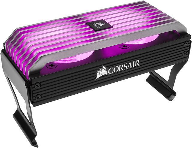 Alt view image 3 of 14 - CORSAIR DOMINATOR Platinum Airflow RGB LED Memory Fan (CMDAF2)