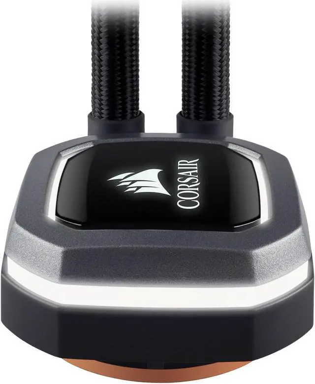Alt view image 3 of 6 - CORSAIR Hydro Series H75 2018 CW-9060035-WW, 120mm Radiator, 2 SP120 PWM Fans, High Performance Liquid CPU Cooler