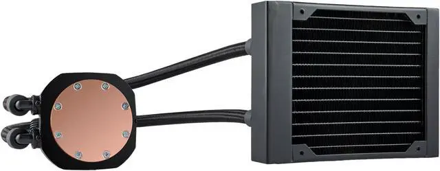 Alt view image 4 of 6 - CORSAIR Hydro Series H75 2018 CW-9060035-WW, 120mm Radiator, 2 SP120 PWM Fans, High Performance Liquid CPU Cooler