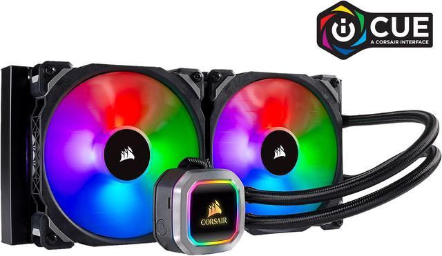 Corsair h100i rgb platinum 240mm fashion aio liquid cooler