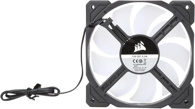 Alt view image 4 of 5 - Corsair AF Series AF120 LED (2018) CO-9050083-WW Red LED Case Fan, 3-Pack.