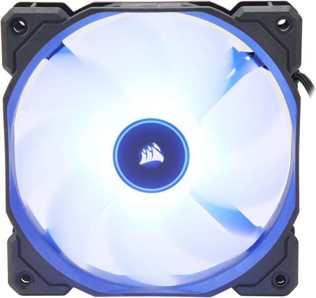 Alt view image 2 of 5 - Corsair AF Series AF120 LED (2018) CO-9050084-WW Blue LED Case Fan, 3-Pack.