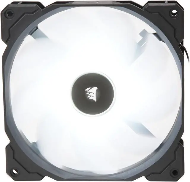 Alt view image 2 of 5 - Corsair AF Series AF140 LED (2018) CO-9050085-WW 140mm White LED Case Fan, Single Pack