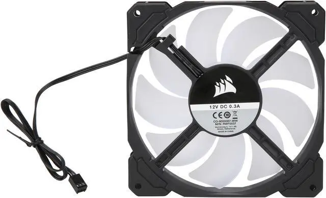 Alt view image 4 of 5 - Corsair AF Series AF140 LED (2018) CO-9050087-WW 140mm Blue LED Case Fan, Single Pack