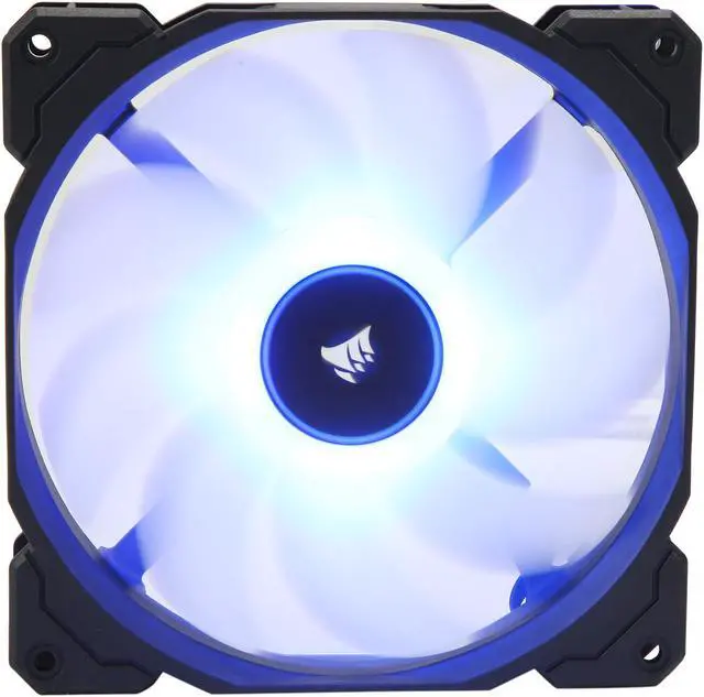 Alt view image 2 of 5 - Corsair AF Series AF140 LED (2018) CO-9050090-WW 140mm Blue LED Case Fan, 2-Pack