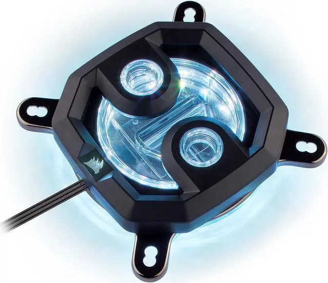 Alt view image 5 of 20 - CORSAIR Hydro X Series XC7 RGB CPU Water Block (115X/AM4), CX-9010004-WW