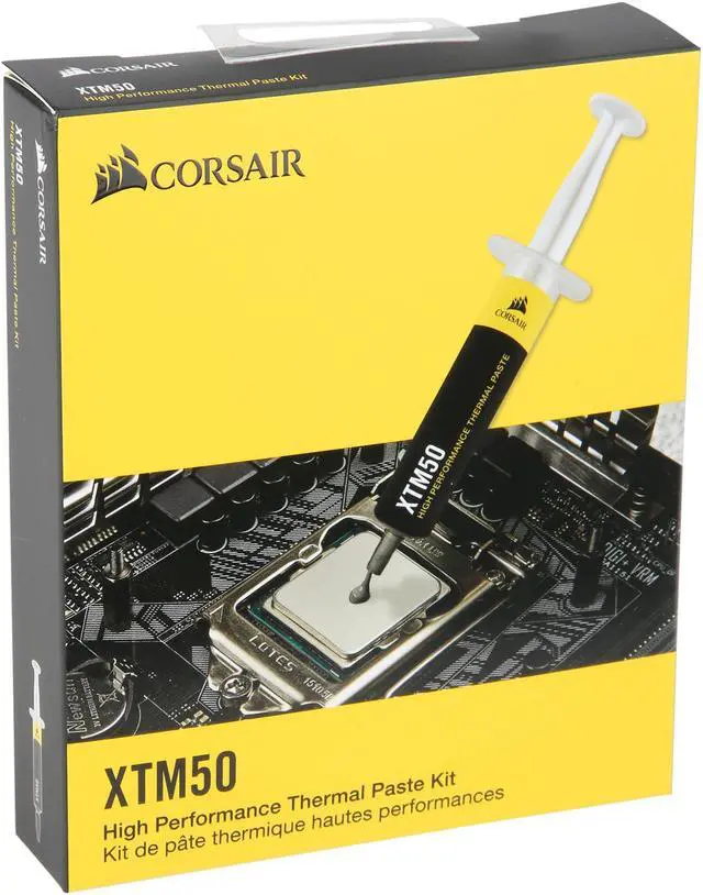 Alt view image 5 of 5 - CORSAIR XTM50 High Performance Ultra-Low Thermal Impedance CPU/GPU Thermal Compound - 5g