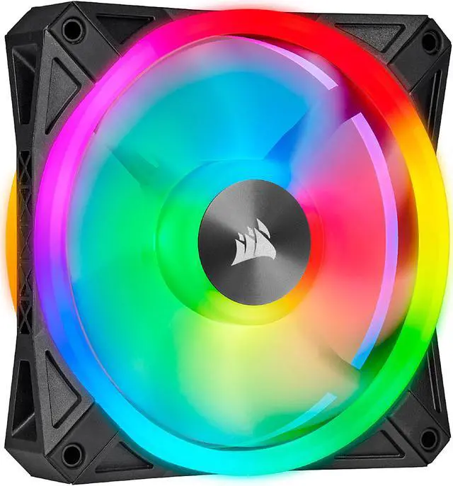 Alt view image 2 of 18 - CORSAIR QL Series,  iCUE QL120 RGB, 120mm RGB LED Fan, Single Pack, CO-9050097-WW
