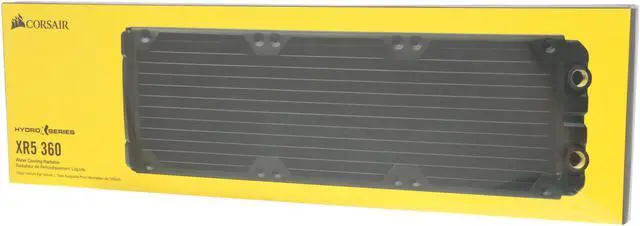 Alt view image 12 of 12 - CORSAIR Hydro X Series XR5 360mm Water Cooling Radiator, CX-9030003-WW