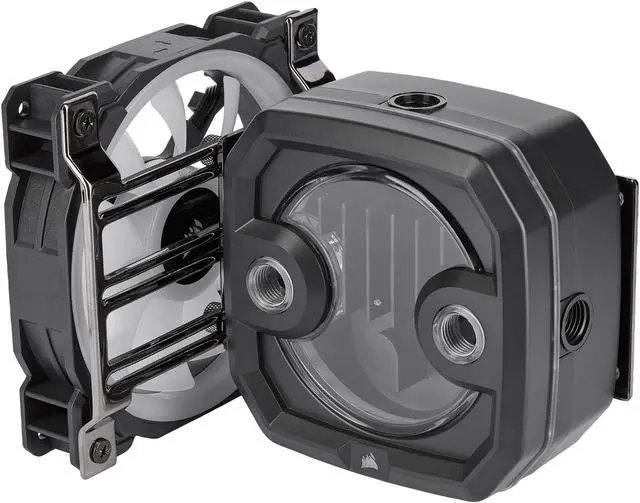 Alt view image 7 of 20 - CORSAIR Hydro X Series iCUE XH303i RGB Custom Cooling Kit, CX-9070004-WW