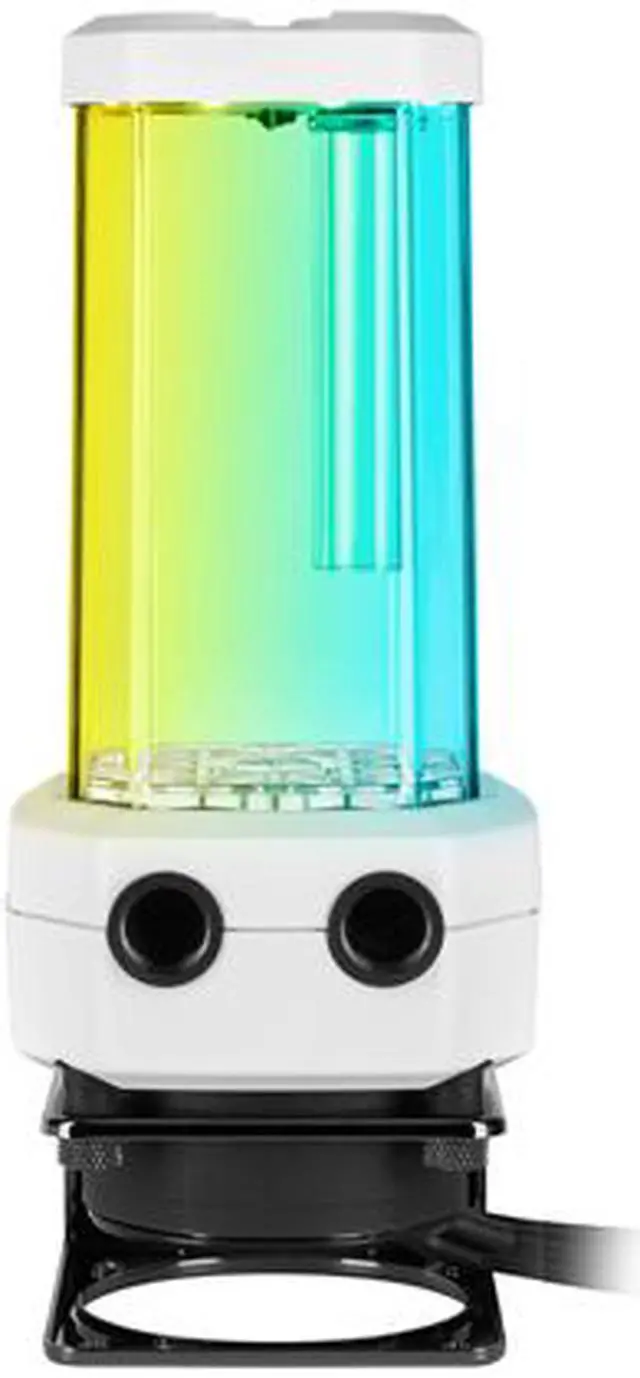 Alt view image 3 of 14 - CORSAIR Hydro X Series XD5 RGB Pump/Reservoir Combo - White - D5 PWM Pump - 330ml Reservoir - Ten Individually Addressable RGB LEDs - Temperature Sensor