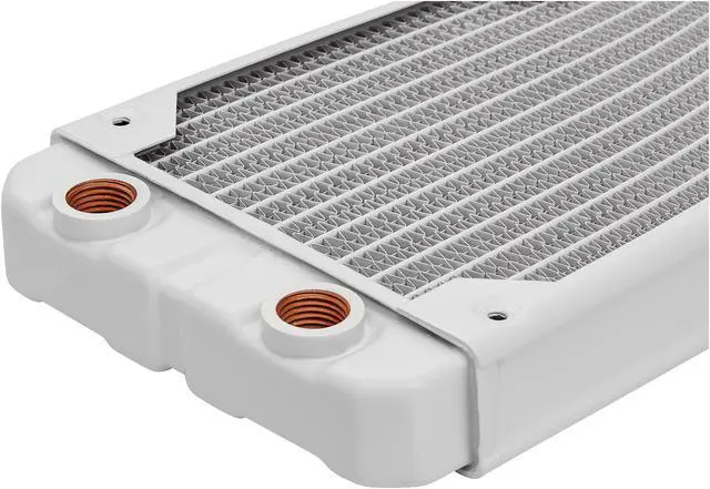 Alt view image 7 of 11 - CORSAIR Hydro X Series XR5 360mm Water Cooling Radiator - White