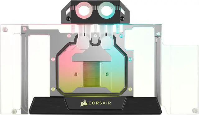 Alt view image 3 of 7 - CORSAIR Hydro X Series XG5 RGB 30-SERIES REFERENCE GPU Water Block (3090, 3080Ti, 3080)