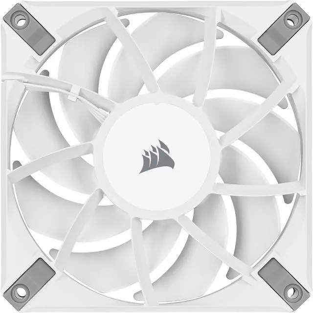 Alt view image 5 of 10 - CORSAIR AF120 ELITE High-Performance 120mm PWM Fluid Dynamic Bearing Fan - White