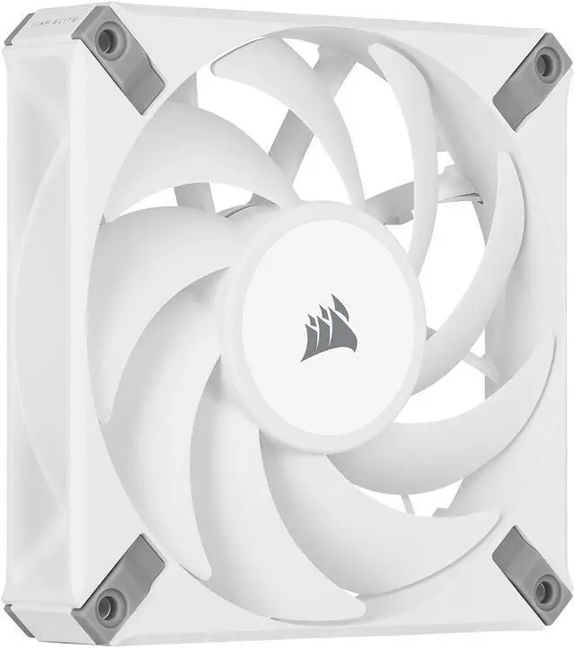 Alt view image 3 of 10 - CORSAIR AF120 ELITE High-Performance 120mm PWM Fluid Dynamic Bearing Fan - White