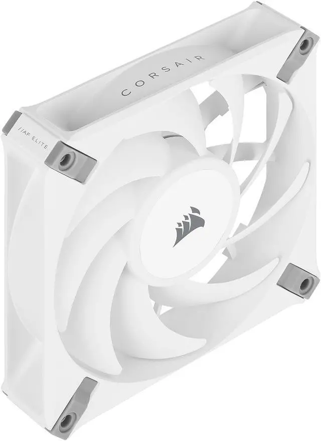 Alt view image 6 of 10 - CORSAIR AF120 ELITE High-Performance 120mm PWM Fluid Dynamic Bearing Fan - White