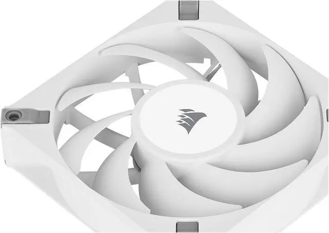 Alt view image 9 of 10 - CORSAIR AF120 ELITE High-Performance 120mm PWM Fluid Dynamic Bearing Fan - White