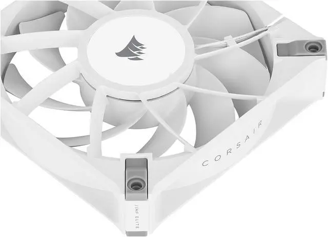 Alt view image 10 of 10 - CORSAIR AF120 ELITE High-Performance 120mm PWM Fluid Dynamic Bearing Fan - White