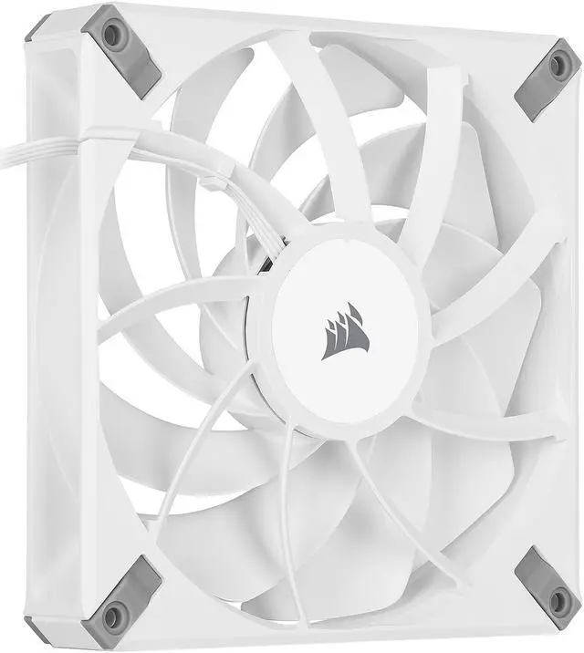 Alt view image 4 of 10 - CORSAIR AF140 ELITE High-Performance 140mm PWM Fluid Dynamic Bearing Fan - White