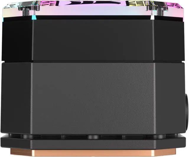 Alt view image 6 of 10 - CORSAIR iCUE H150i ELITE CAPELLIX XT Liquid CPU Cooler - AF120 RGB ELITE Fans - 360mm Radiator - Intel LGA 1851,1700, 1200, 115X, 2066 / AMD AM5, AM4