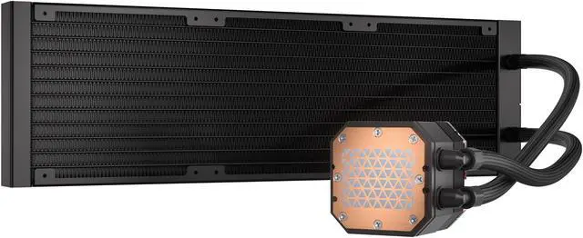 Alt view image 8 of 10 - CORSAIR iCUE H150i ELITE CAPELLIX XT Liquid CPU Cooler - AF120 RGB ELITE Fans - 360mm Radiator - Intel LGA 1851,1700, 1200, 115X, 2066 / AMD AM5, AM4