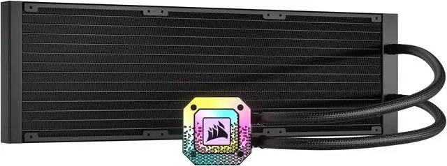 Alt view image 2 of 10 - CORSAIR iCUE H170i ELITE CAPELLIX XT Liquid CPU Cooler - AF140 RGB ELITE Fans - 420mm Radiator - Intel LGA 1851, 1700, 1200, 115X, 2066,  AMD AM5, AM4