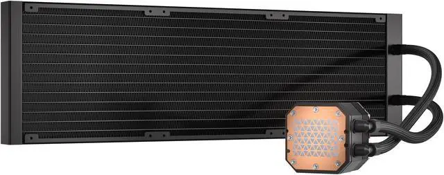 Alt view image 8 of 10 - CORSAIR iCUE H170i ELITE CAPELLIX XT Liquid CPU Cooler - AF140 RGB ELITE Fans - 420mm Radiator - Intel LGA 1851, 1700, 1200, 115X, 2066,  AMD AM5, AM4
