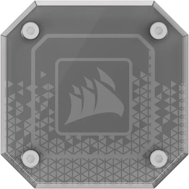 Alt view image 9 of 10 - CORSAIR iCUE H100i ELITE CAPELLIX XT Liquid CPU Cooler - White - AF120 RGB ELITE Fans - 240mm Radiator - Intel LGA 1851/1700/1200/ 115X/2066 & AMD AM5/AM4 Compatible