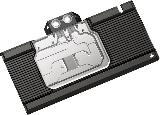 Alt view image 3 of 4 - CORSAIR Hydro X Series XG7 RGB 4080 SUPRIM/TRIO GPU Water Block - For MSI GeForce RTX™ 4080 SUPRIM and GAMING TRIO cards - Nickel-Plated Copper GPU water block with included backplate
