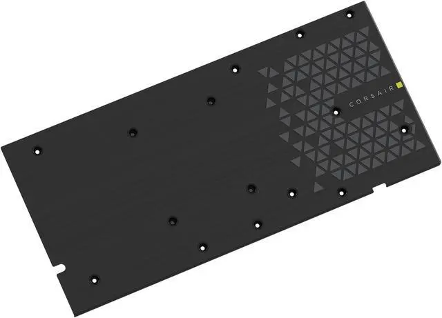 Alt view image 4 of 4 - CORSAIR Hydro X Series XG7 RGB 4080 SUPRIM/TRIO GPU Water Block - For MSI GeForce RTX™ 4080 SUPRIM and GAMING TRIO cards - Nickel-Plated Copper GPU water block with included backplate
